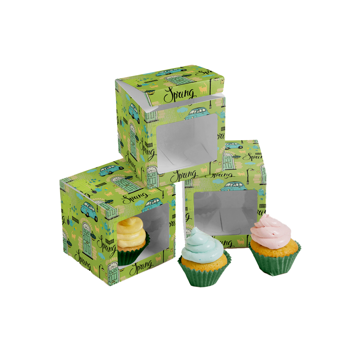 Cupcake Boxes PackagingX