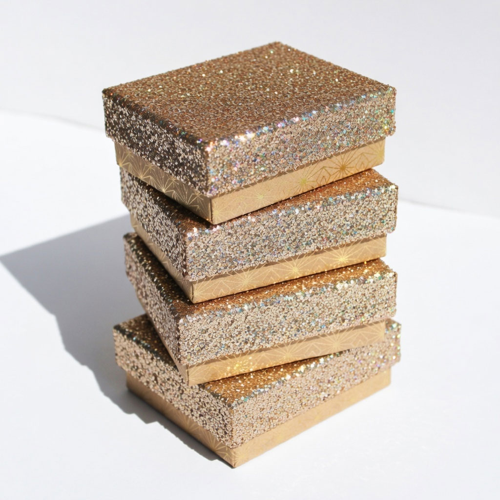 Custom Glitter Boxes