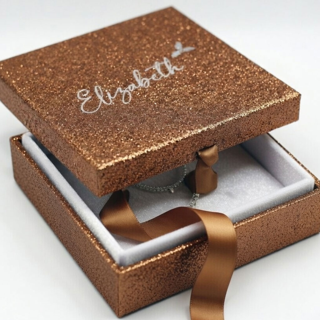 Custom Glitter Boxes