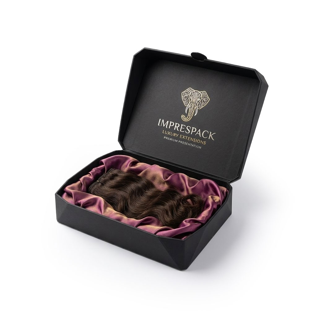 Custom Hair Extensions Boxes