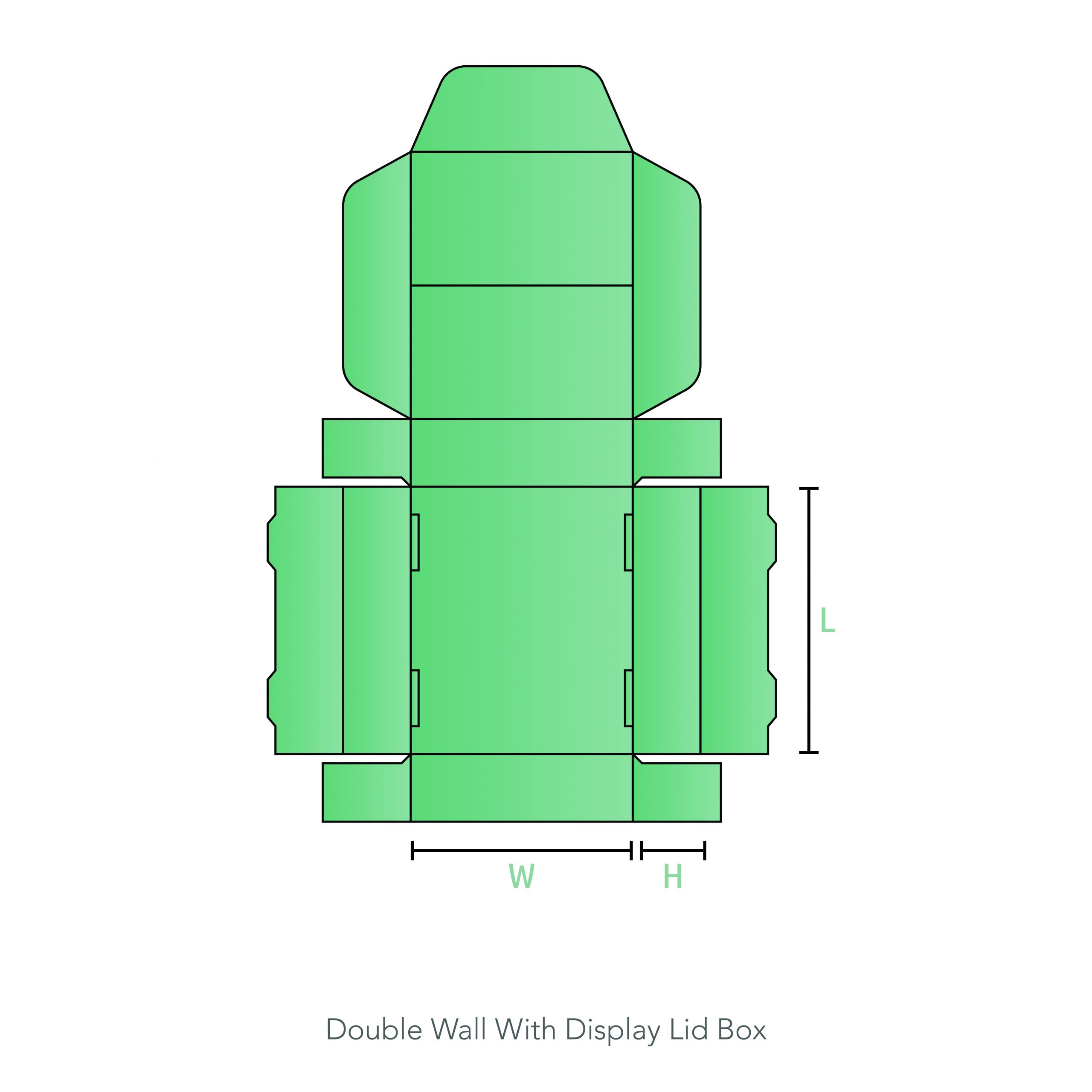 Double Wall With Display Lid 2