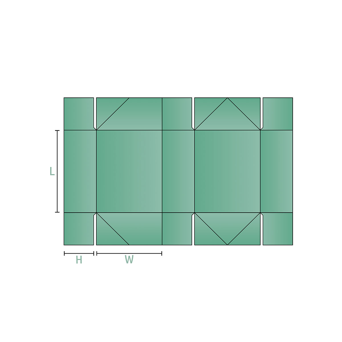 Custom Six Corner Box