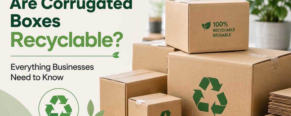 Are Corrugated Boxes Recyclable? UK Guide Blog Featured Image