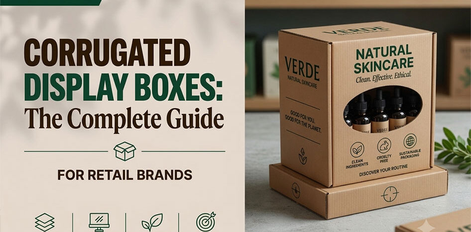 Corrugated Display Boxes: The Complete Guide for Retail Brands Featured Image