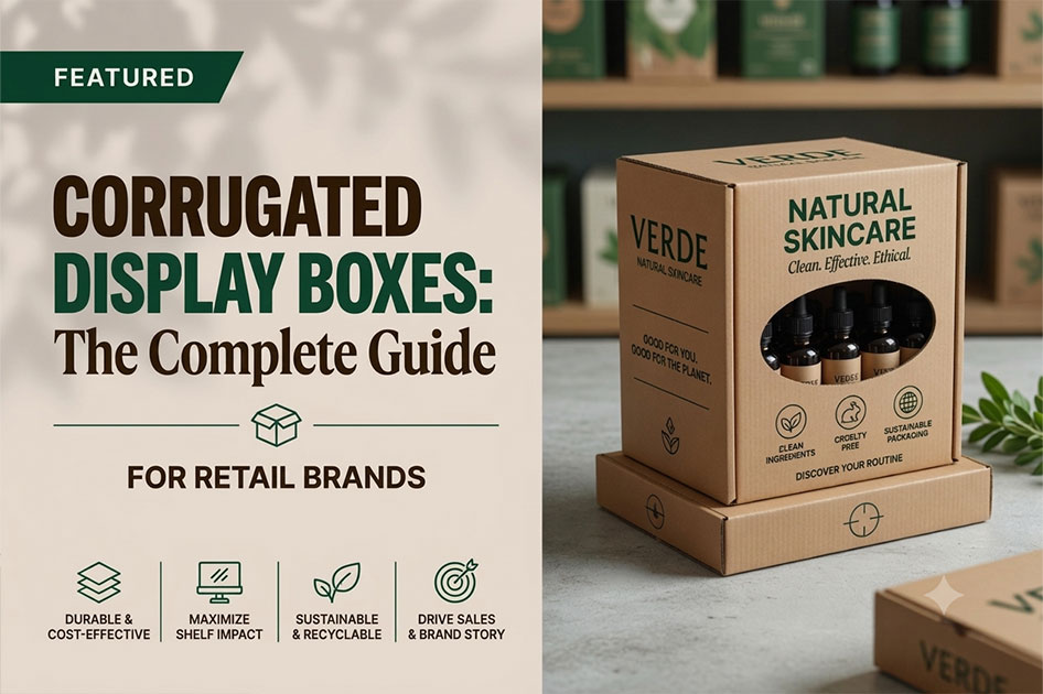 Corrugated Display Boxes: The Complete Guide for Retail Brands Featured Image