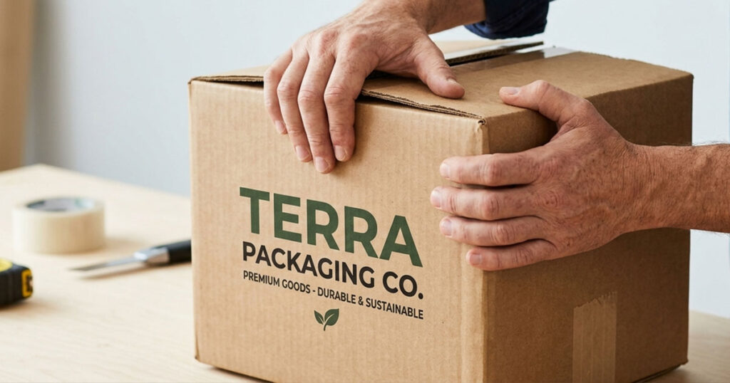 Corrugated box manufacturer checking box strength