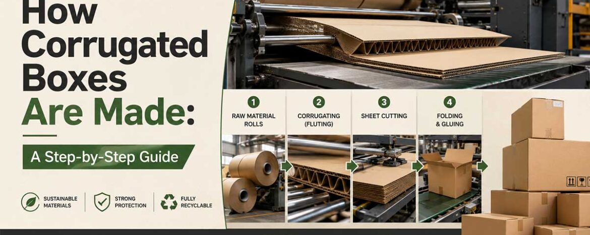 How Corrugated Boxes Are Made Blog Featured Image