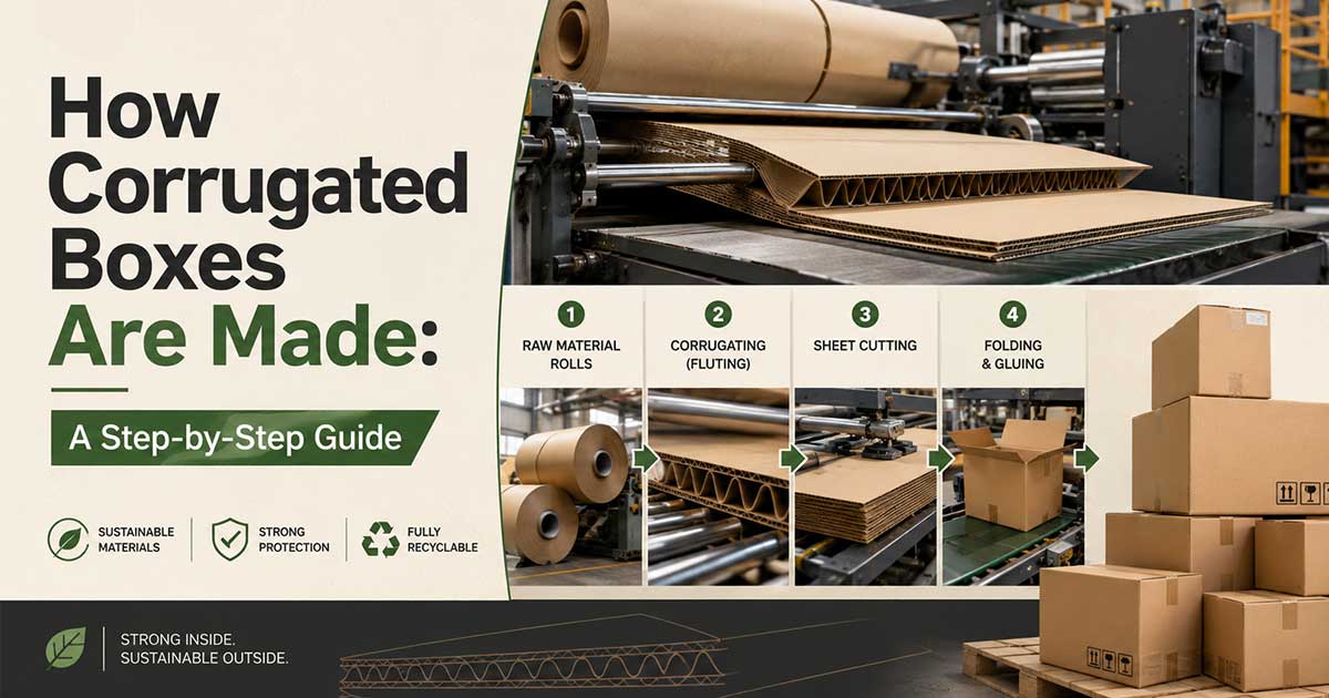 How Corrugated Boxes Are Made Blog Featured Image