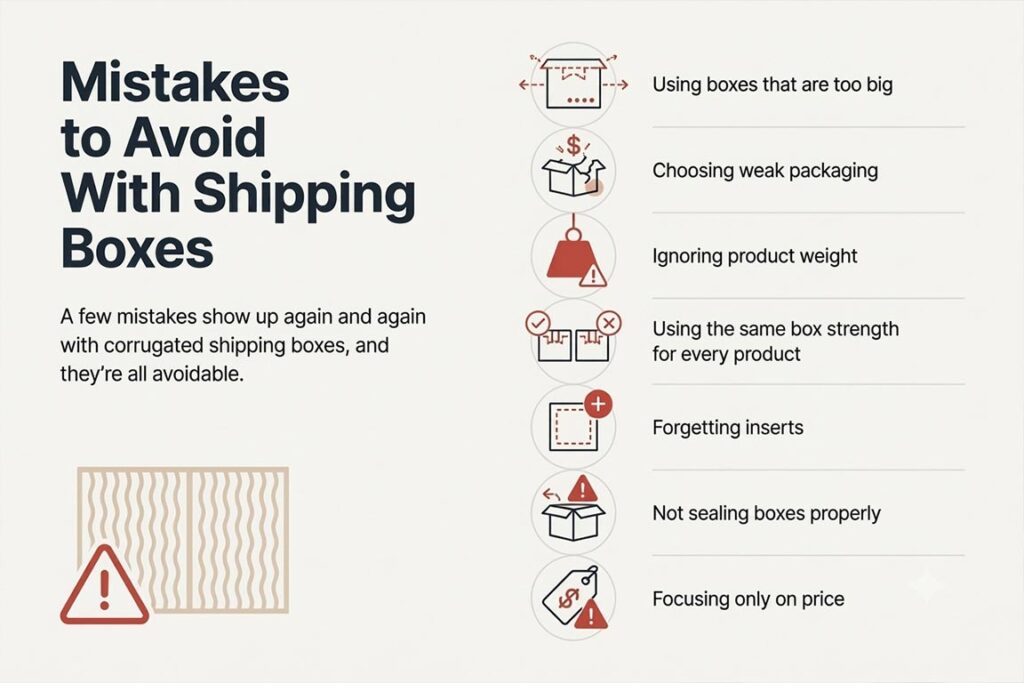 Mistakes to Avoid With Shipping Boxes