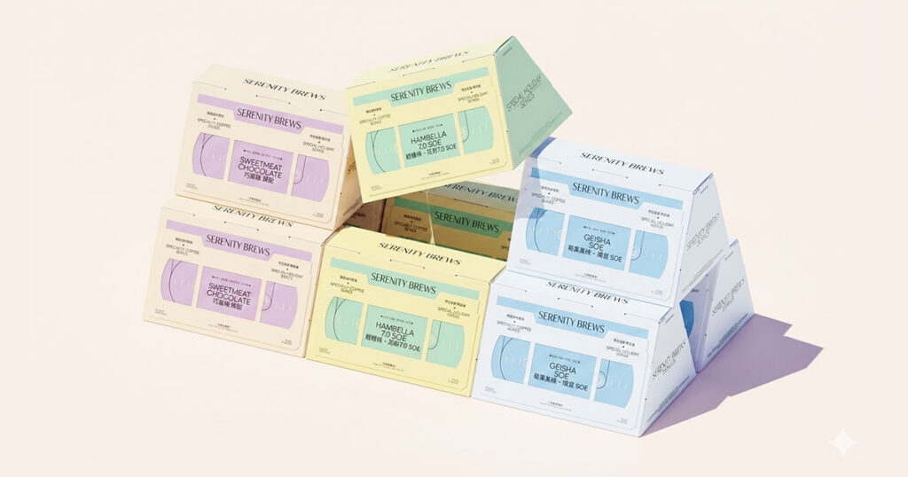 Product fitted inside a custom size box with protective packaging