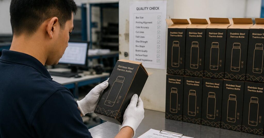 Quality Checking Corrugated Boxes in Uk