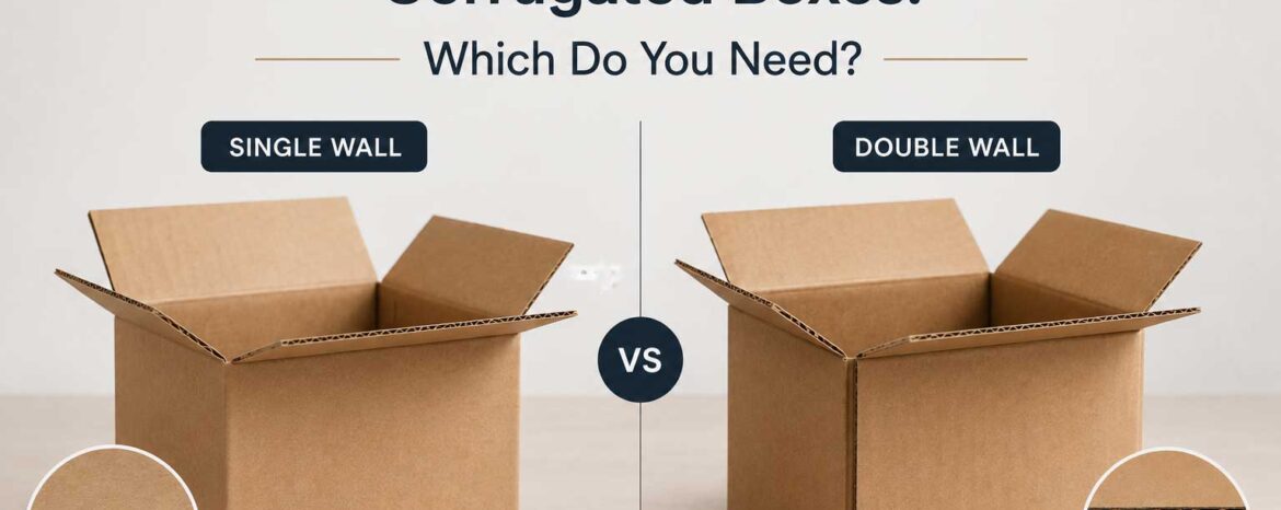 Single Wall vs Double Wall Corrugated Boxes Blog Image