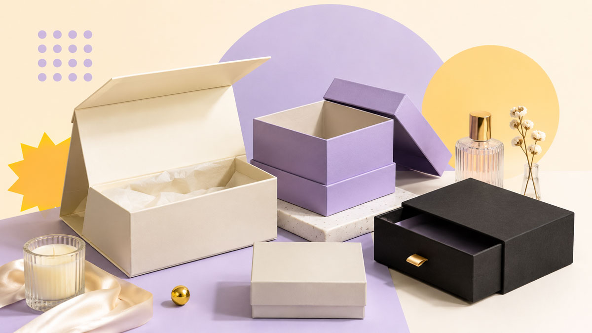 Custom rigid boxes UK for luxury product packaging