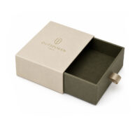 Custom drawer boxes with logo and sliding tray